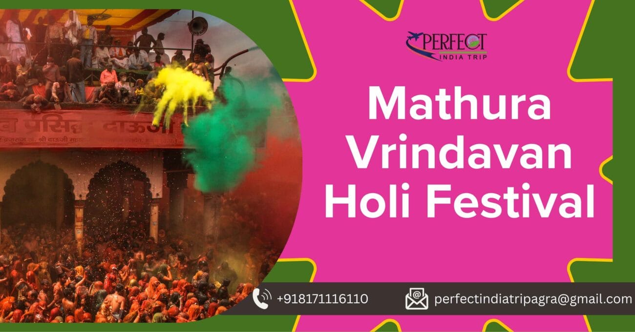 Mathura holi festival