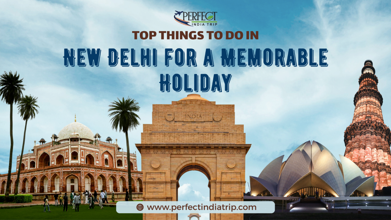 View of the Qutub Minar, a top thing to do in New Delhi.